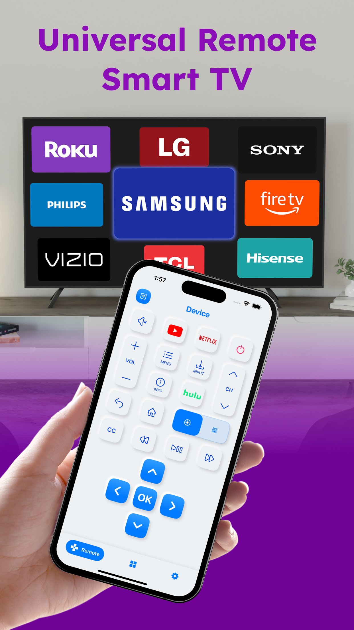 Universal Remote - Smart TV