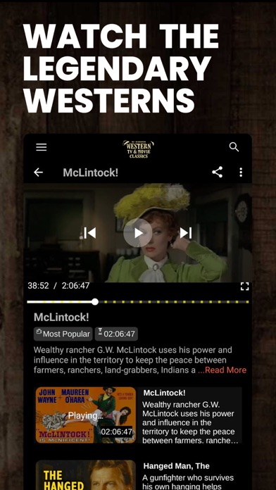 Western TV & Movie Classics Screenshot