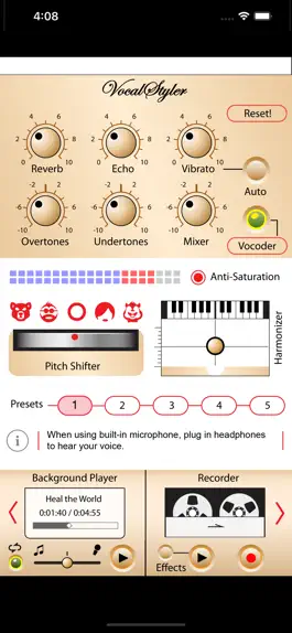 Game screenshot VocalStyler mini Karaoke mod apk