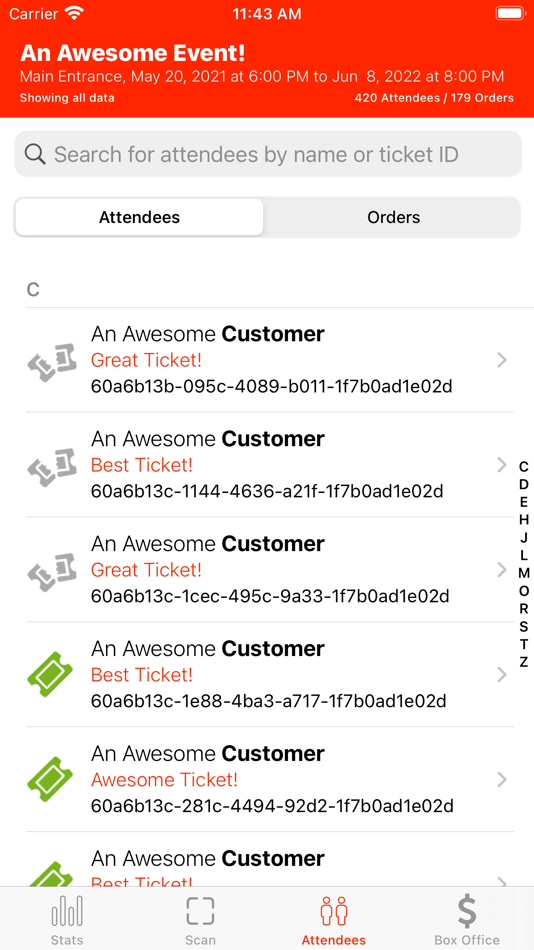 #6. Ticketsauce Check-In (iOS) 由: TicketSauce