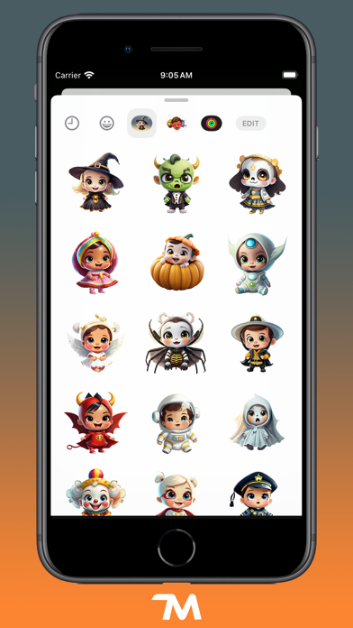 Halloween Kids Stickers Screenshot