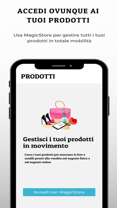 MagicStore Prodotti Screenshot