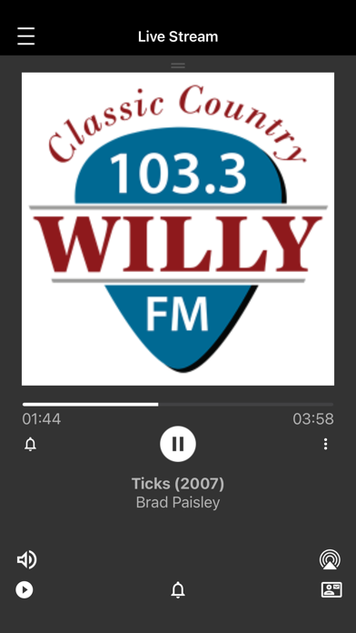 Willy 103.3 Screenshot