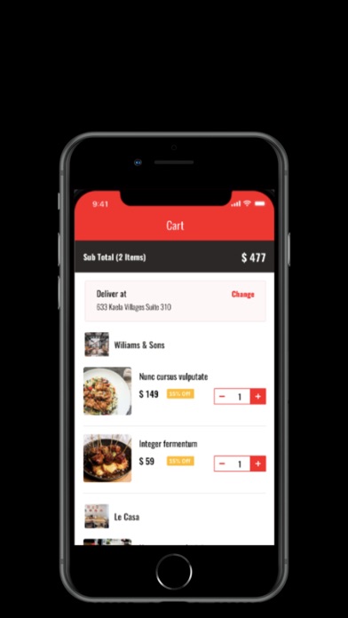 Foodbag Screenshot
