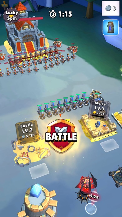 Hero Dragon Battle : War Games Screenshot