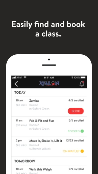 Avalon Athletic Club Screenshot