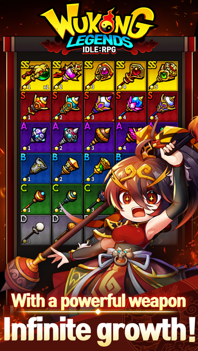 WuKong Legends : Idle RPG Screenshot