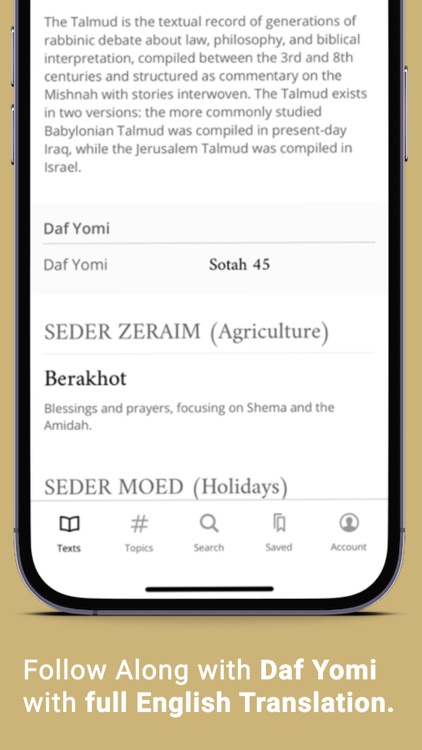 Sefaria: Jewish Texts Library screenshot-4