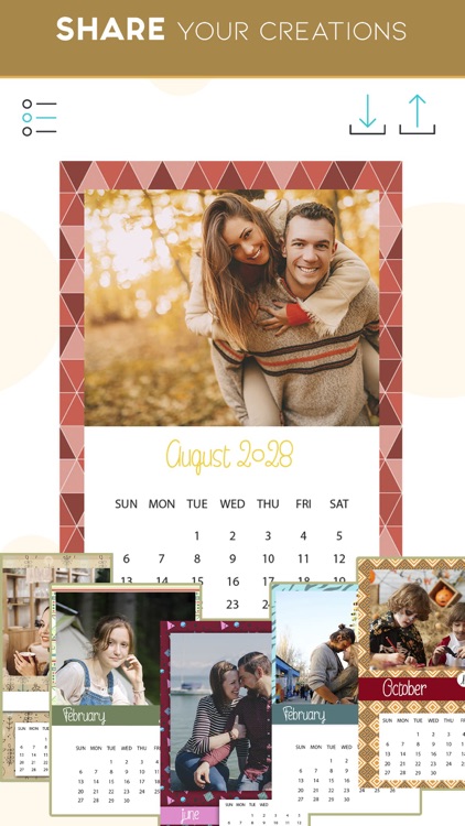 Personalized Photo Calendar screenshot-4