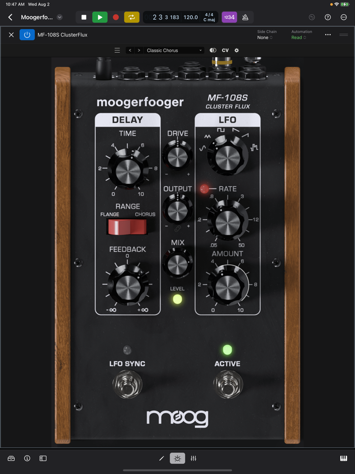 MF-108S Cluster Flux
