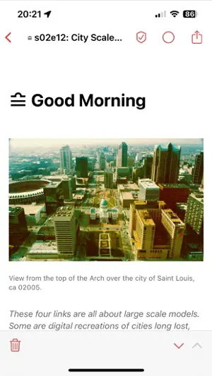 Newsletters screenshot 2