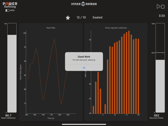 Inner Armor iPad screenshot 3 - Sports app