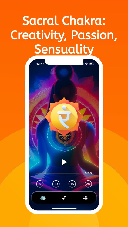 Chakra Timer Meditation Sounds screenshot-6