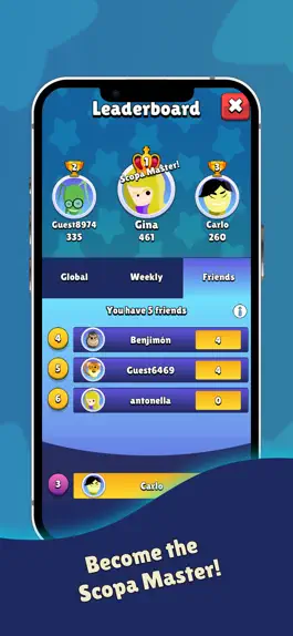Game screenshot Scopa! Play cards online apk