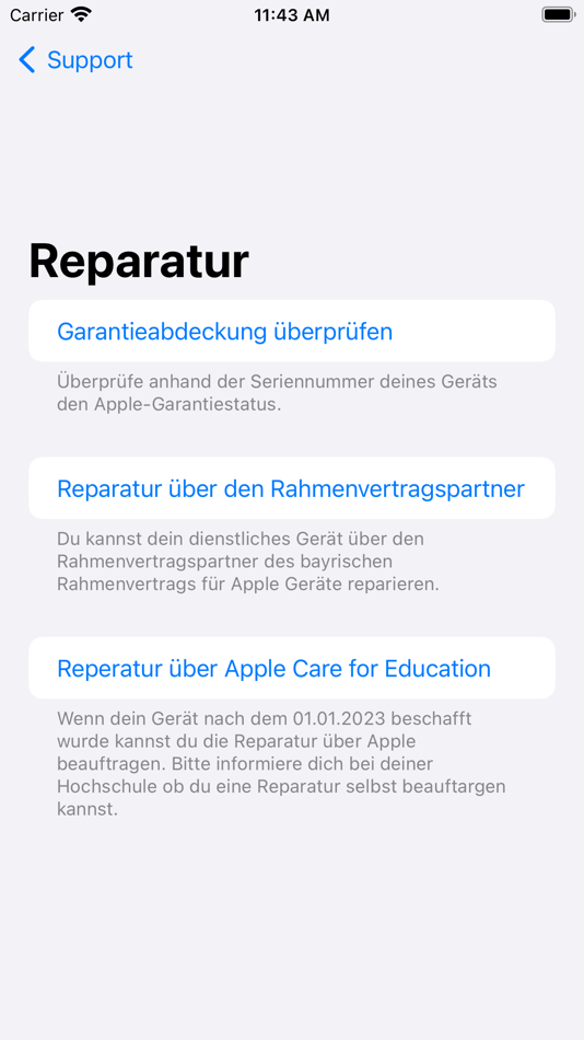 #2. iSupport on Campus (iOS) 由: Universitaet Erlangen-Nuernberg RRZE