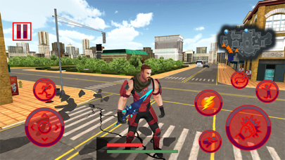 Superhero Robot Fighting Games Screenshot