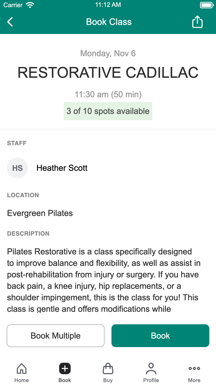 Evergreen Pilates