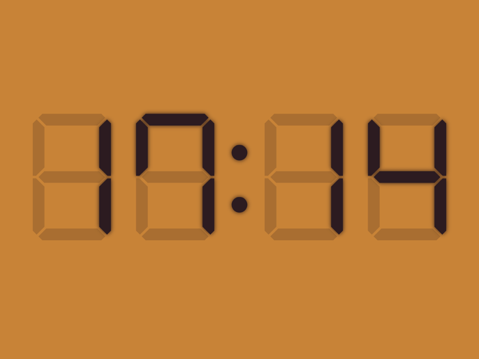 Custom Digital Clock