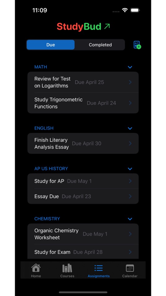 #2. StudyWizard (iOS) 由: Rishaan Desai
