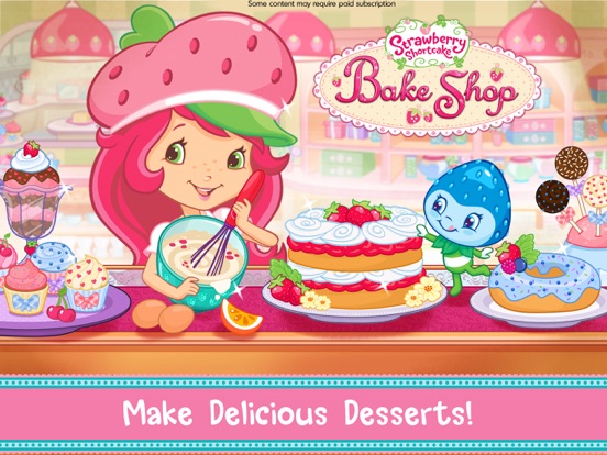 Strawberry Shortcake Bake Shop iPad app afbeelding 1