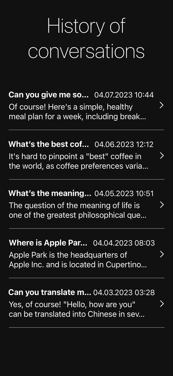Chat AI My AI Assistant