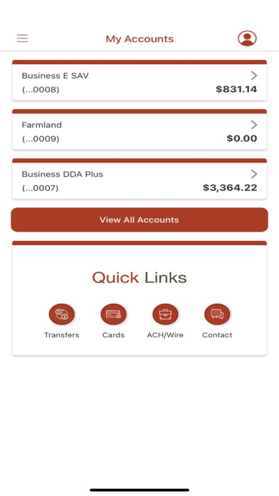 Summit National Bank Business Screenshot