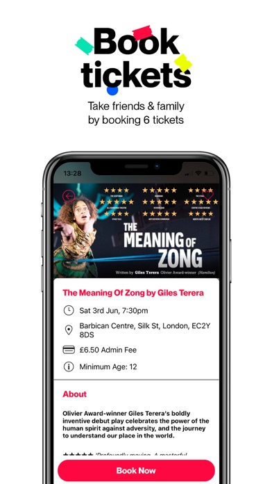 Central Tickets - Member App Screenshot