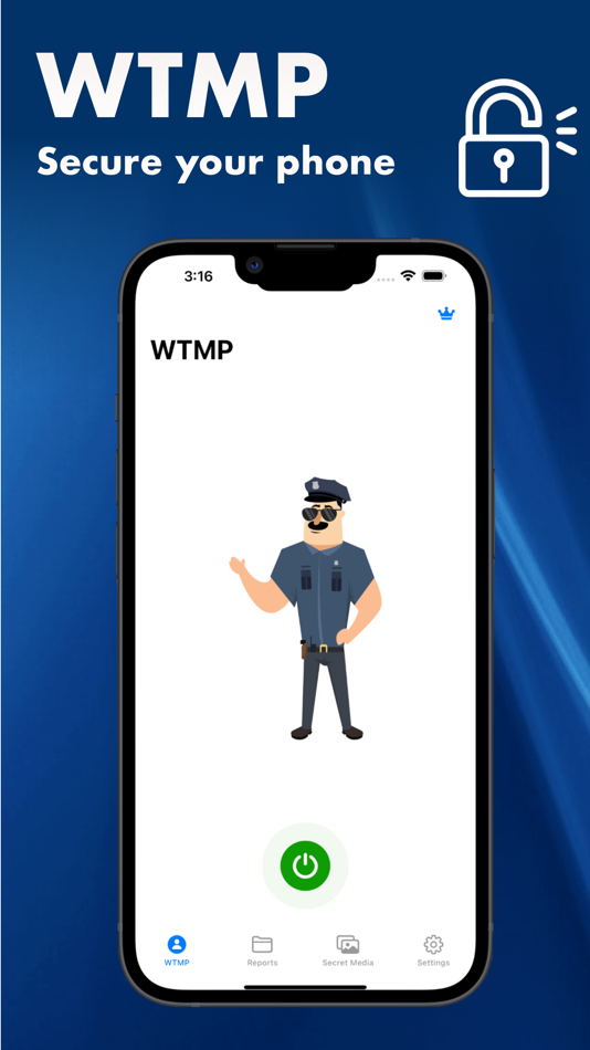 #1. WTMP - Who Touched My Phone. (iOS) 由: NextPixel apps