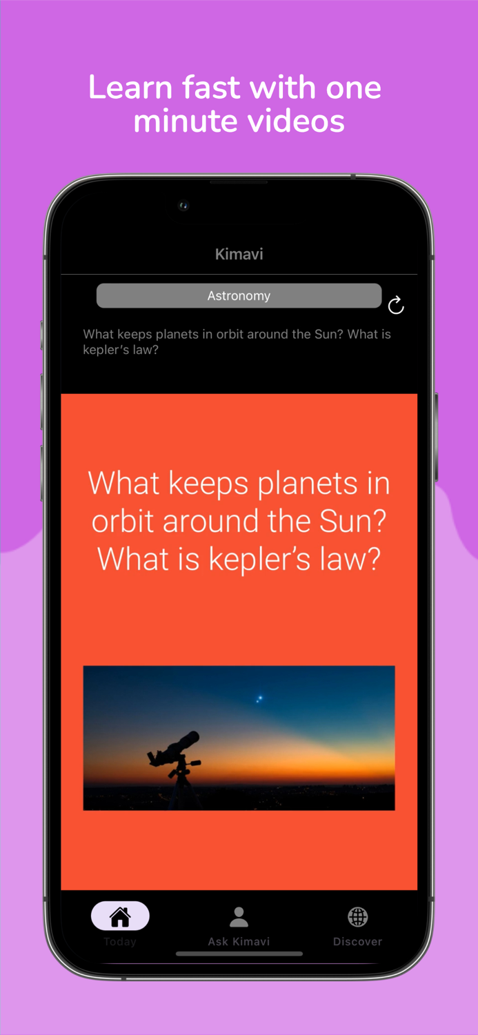 Kimavi Learn Fast with Shorts