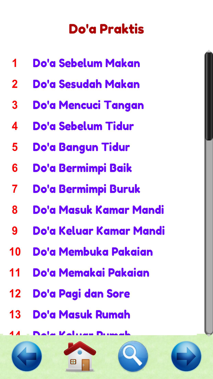 Doa Islam Sehari hari