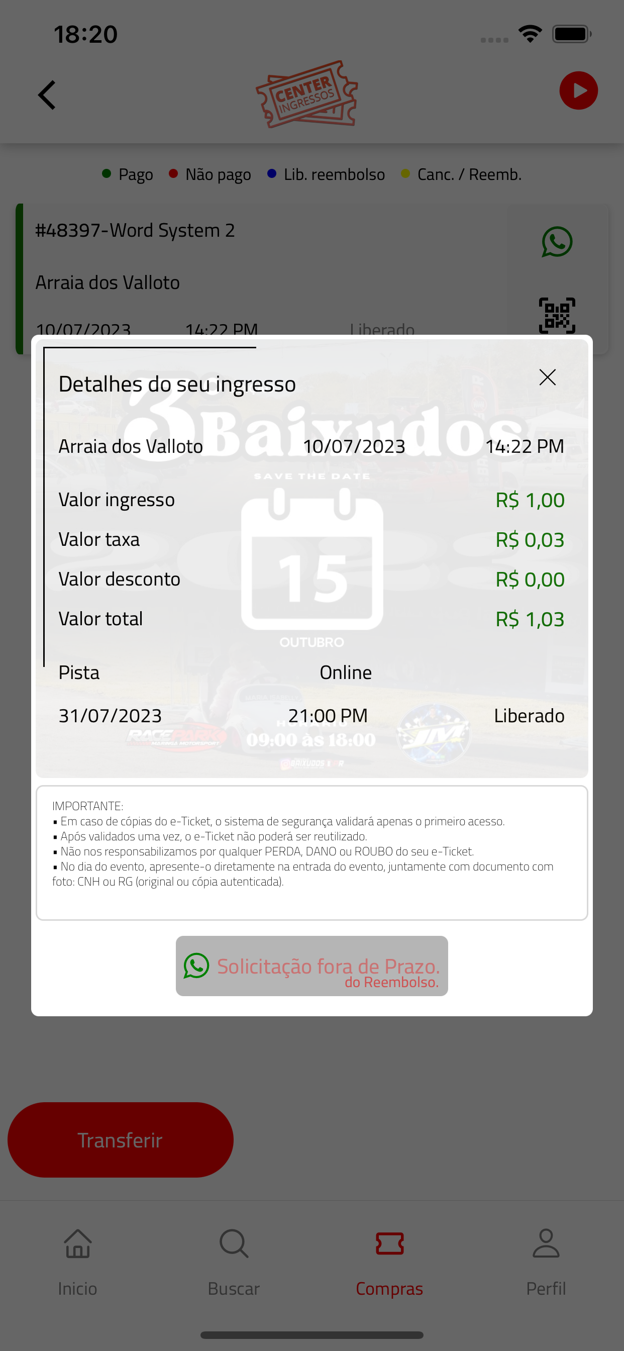 Center Ingressos