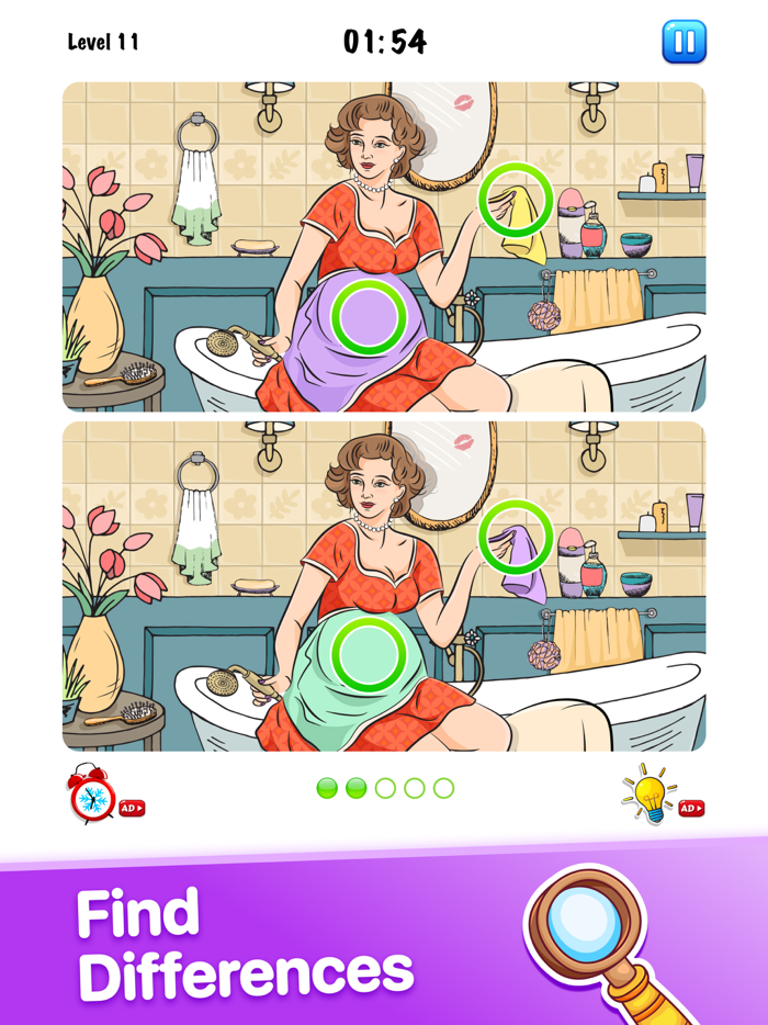 Find the Difference spot games