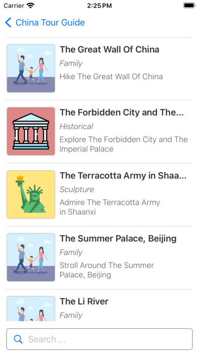 China Tour Guide Screenshot