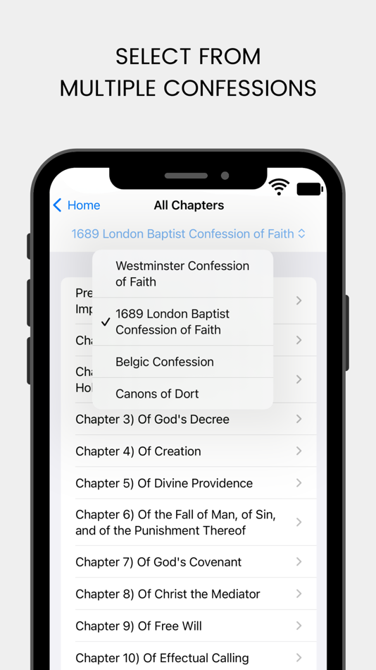 #3. ReformedApp (iOS) Podle: Michael Cheng