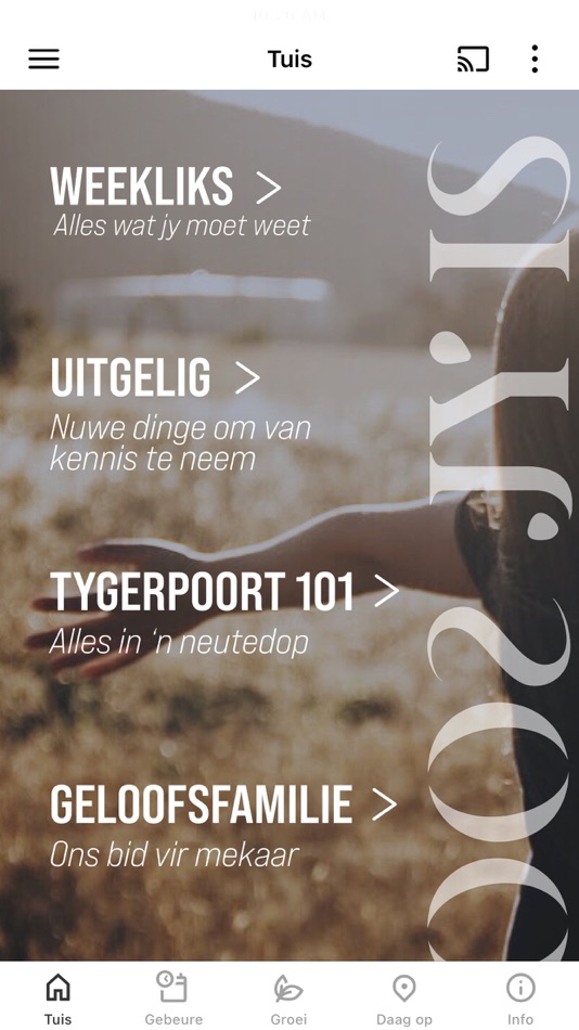 #1. NG Tygerpoort (iOS) 由: NG Tygerpoort