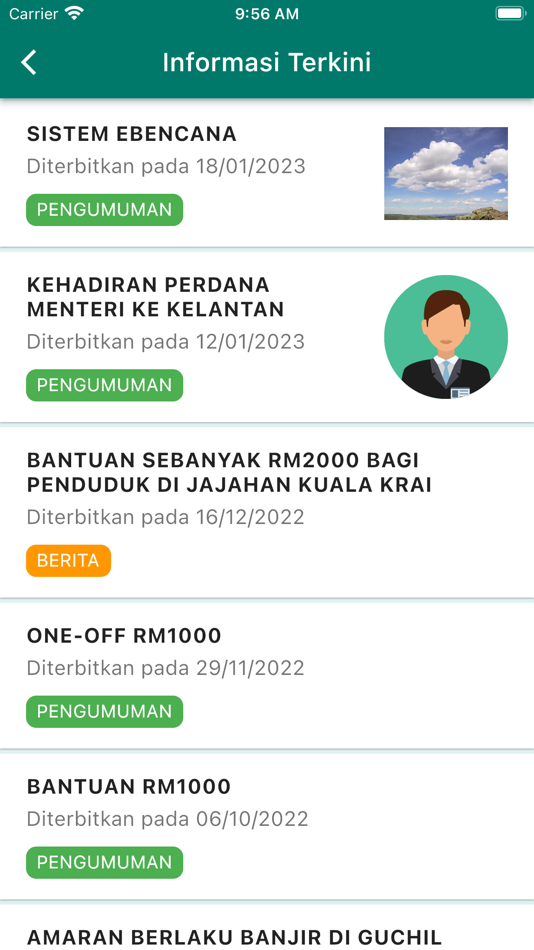 #2. e-Bencana Kelantan (iOS) 由: JABATAN DIGITAL NEGARA (JDN)