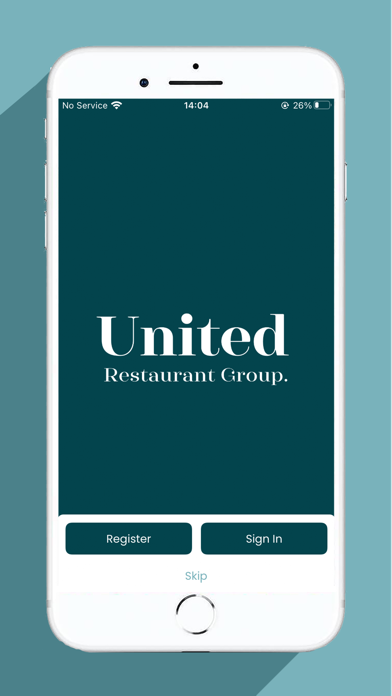 United Restaurant Group Screenshot