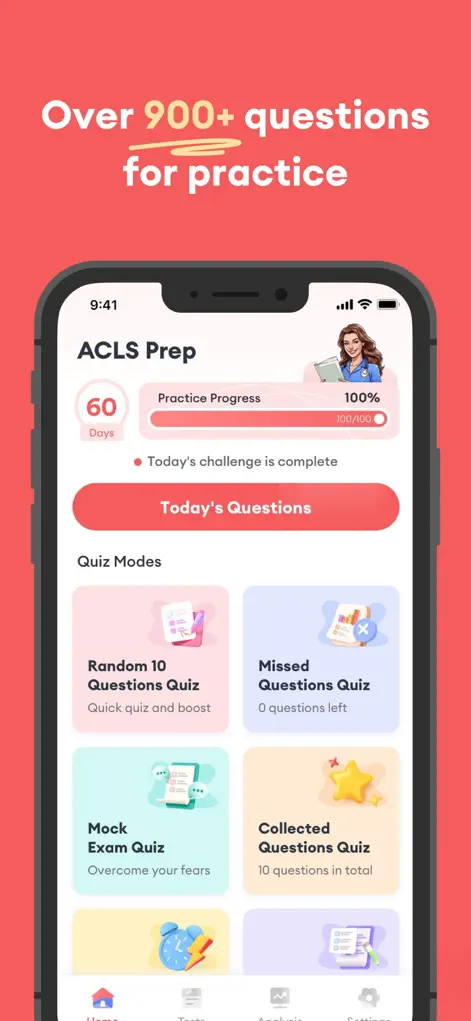 ACLS Exam Practice 2026 - App de Educación | MWM