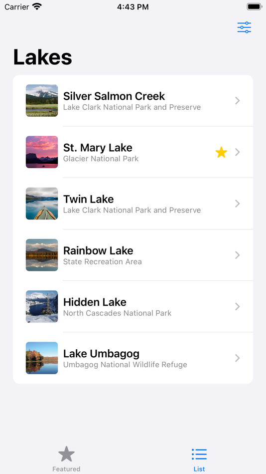 #7. Landmarks-App (iOS) 由: Kelvin Ricafort
