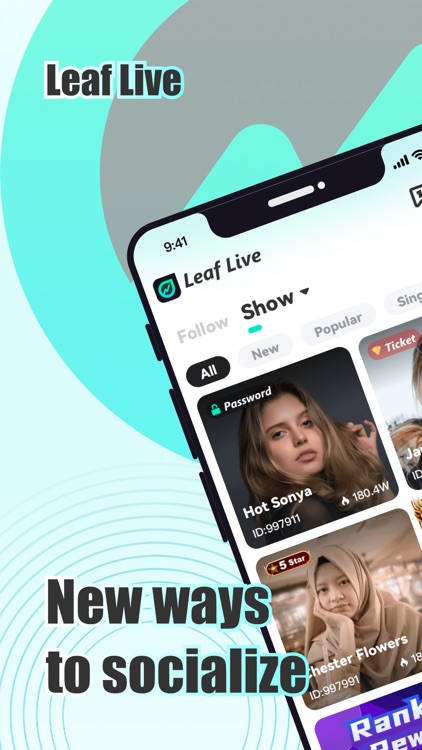 Leaf Live-live stream show