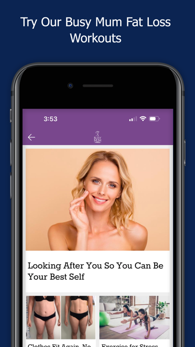 Busy Mum Fitness Screenshot
