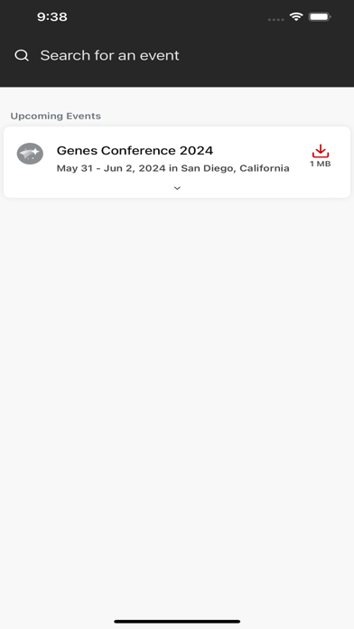 GENES Conference Screenshot