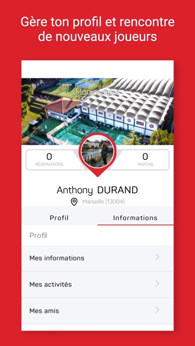 Padel Club Beausoleil Screenshot