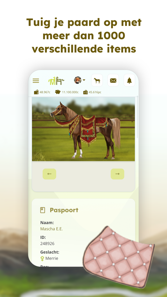 #4. My Horsez (iOS) 由: Lirio Games B.V.