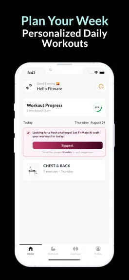 Game screenshot FitMate AI: Workout Partner mod apk