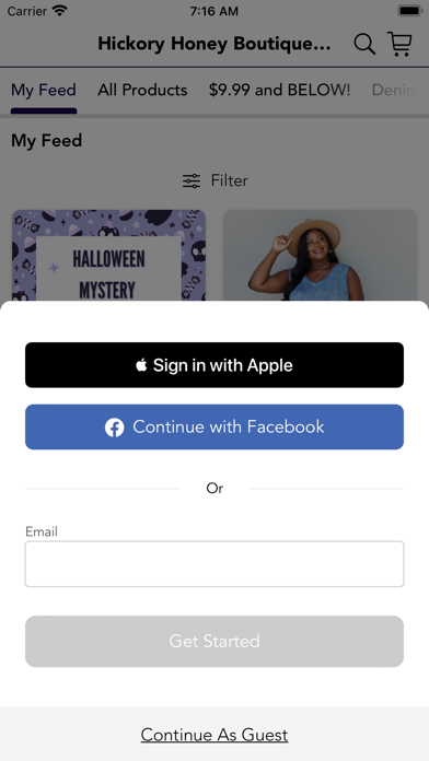 Hickory Honey Boutique LLC Screenshot