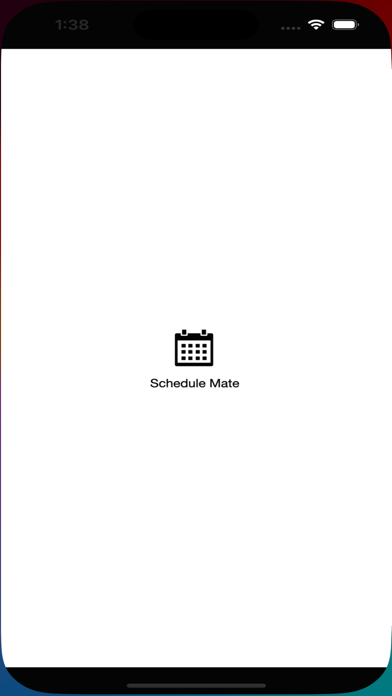 ScheduleMate Screenshot