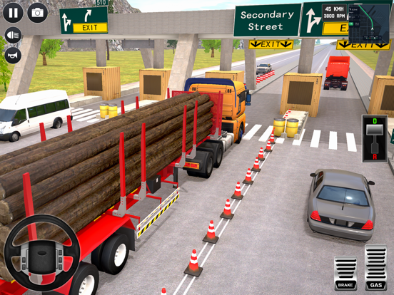 Screenshot #6 pour Semi Camion Conduite Simulator