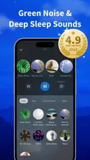 better sleep calm green noise iphone screenshot 2