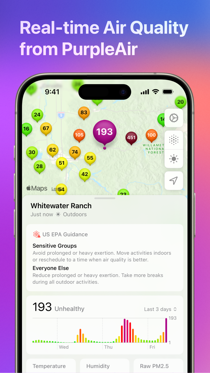 Paku  Air Quality App